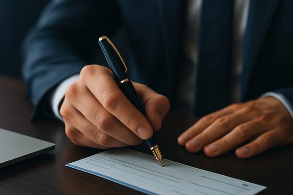 Comment remplir un chèque ?