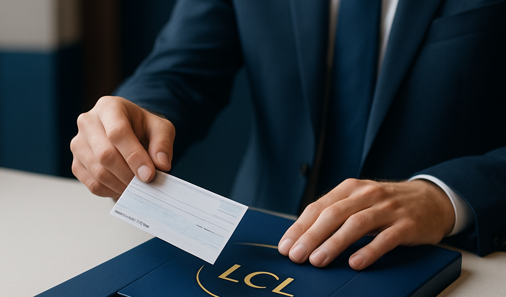 Comment déposer un chèque chez LCL