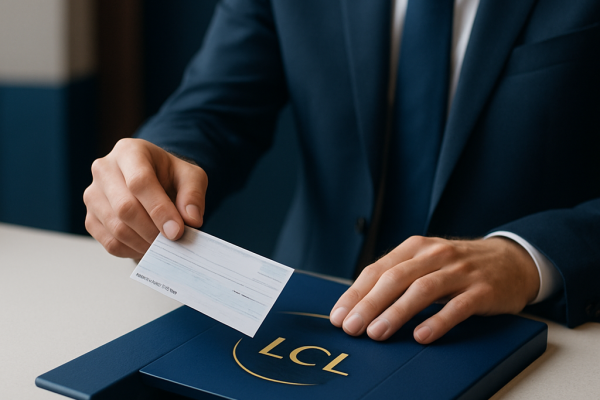 Comment déposer un chèque chez LCL