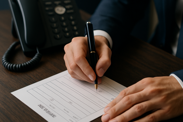 Comment remplir une fiche d'appel téléphonique ?