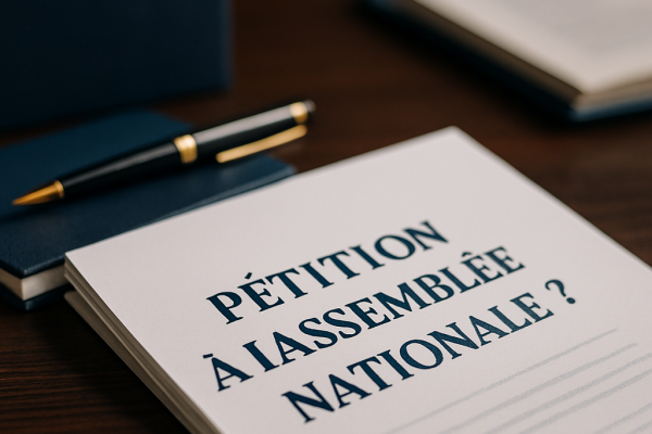 Comment déposer une pétition à l’Assemblée nationale ?