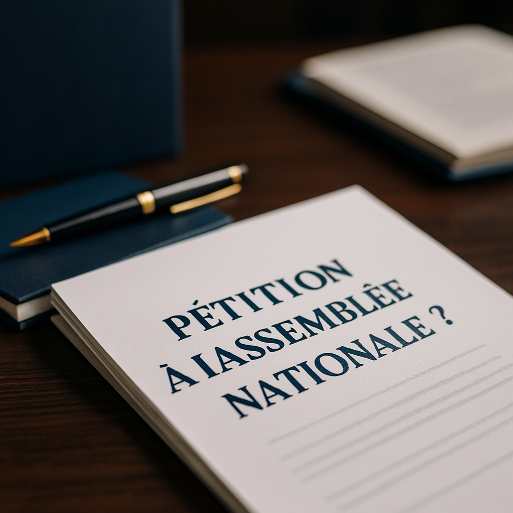 Comment déposer une pétition à l’Assemblée nationale ?