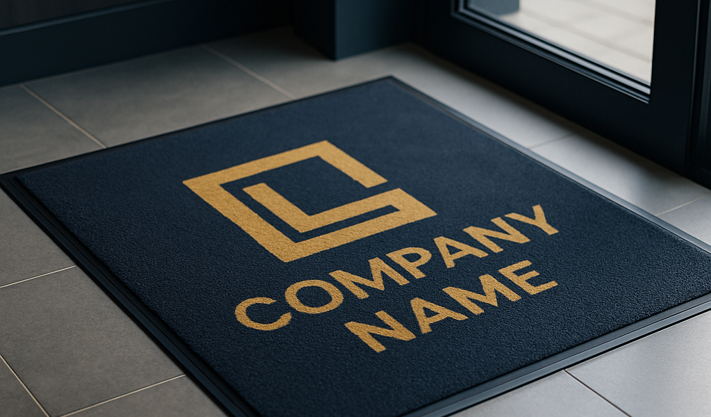 Les tapis d'entrée avec logo professionnel pour une première impression positive...