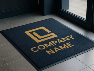 Les tapis d'entrée avec logo professionnel pour une première impression positive...