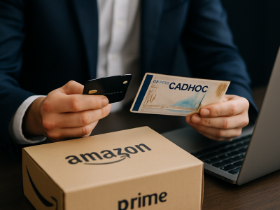 Comment utiliser et transformer vos chèques Cadhoc en achat sur Amazon