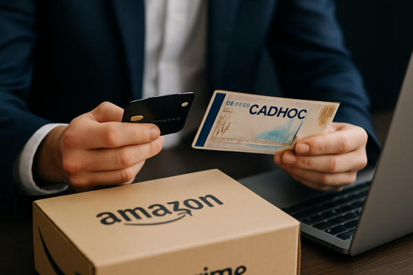 Comment utiliser et transformer vos chèques Cadhoc en achat sur Amazon