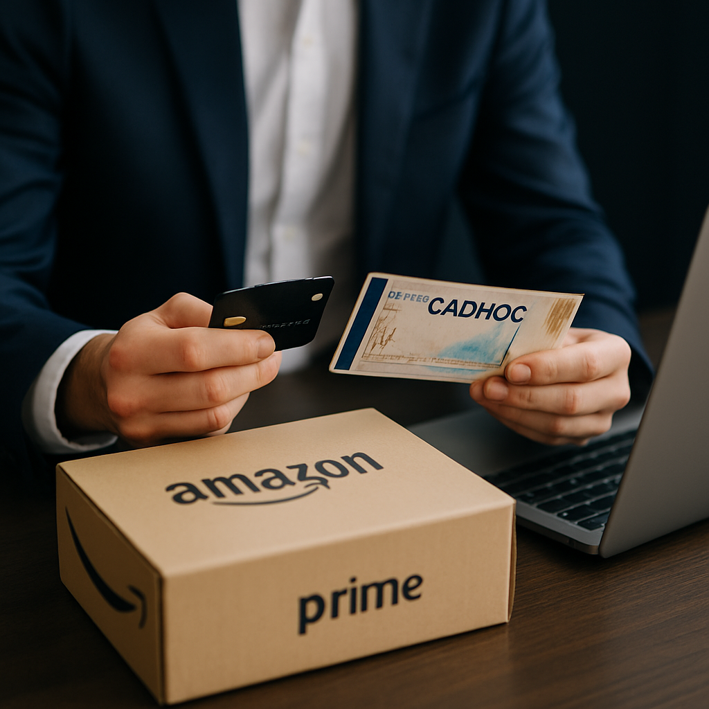 Comment utiliser et transformer vos chèques Cadhoc en achat sur Amazon
